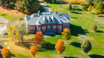 Aerial photo of Good Will-Hinckley